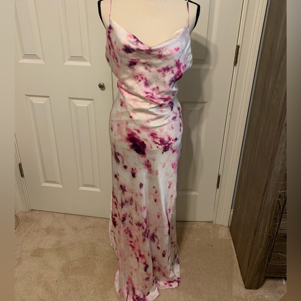 Bardot Tie-Dyed Slip Dress